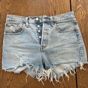 Levi's 501  Blue Jean Shorts
